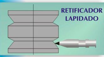 Retificador Diamantado para Rebolo